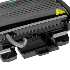 Panini grill TEESA, toster, opiekacz, 1000W, 3 pozycje