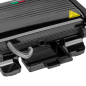 Panini grill TEESA, toster, opiekacz, 1000W, 3 pozycje