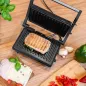 Panini grill TEESA, toster, opiekacz, 1000W, 3 pozycje