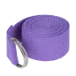 Pasek do jogi, taśma do ćwiczeń, fioletowa, REBEL ACTIVE