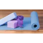 Pasek do jogi, taśma do ćwiczeń, fioletowa, REBEL ACTIVE
