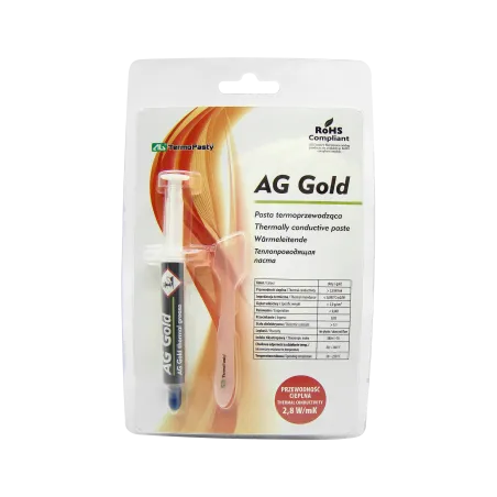 Pasta termoprzewodząca Gold 3g AG AGT-106