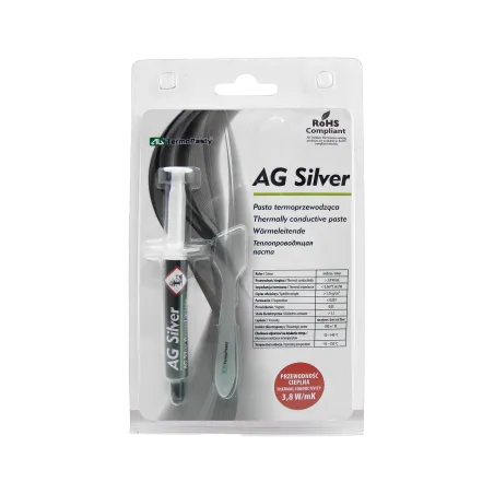 Pasta termoprzewodząca Silver 3g AG AGT-107