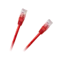 Patchcord kabel UTP 8c wtyk-wtyk 1.0m CCA czerwony