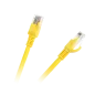 Patchcord kabel UTP kat. 5e wtyk - wtyk 3m żółty INTEX Patchcord kabel UTP kat. 5e wtyk - wtyk 3m żółty INTEX