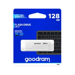 Pendrive Goodram USB 2.0 128GB biały