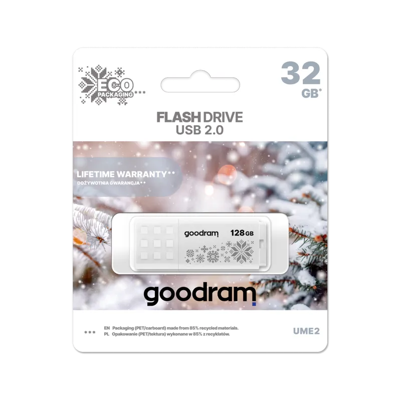Pendrive Goodram USB 2.0 128GB edycja zimowa Pendrive Goodram USB 2.0 128GB edycja zimowa