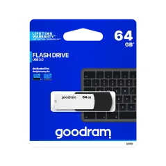 Pendrive Goodram USB 2.0 64GB czarno-biały