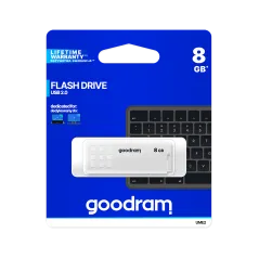 Pendrive Goodram USB 2.0 8GB biały