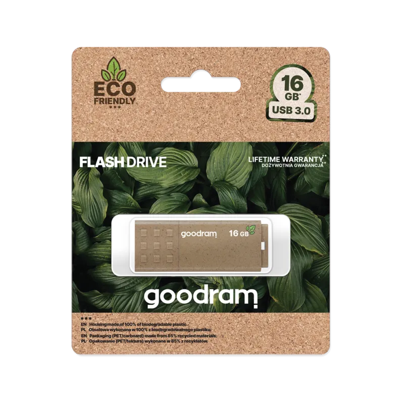 Pendrive Goodram USB 3.2 16GB ECO FRIENDLY Pendrive Goodram USB 3.2 16GB ECO FRIENDLY