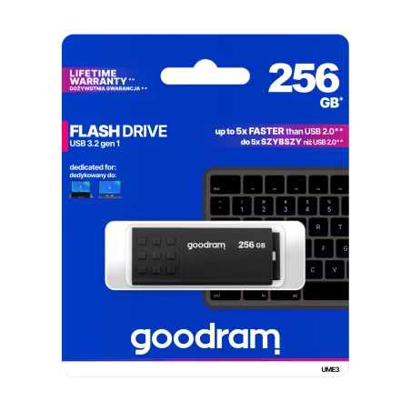 Pendrive Goodram USB 3.2 256GB czarny