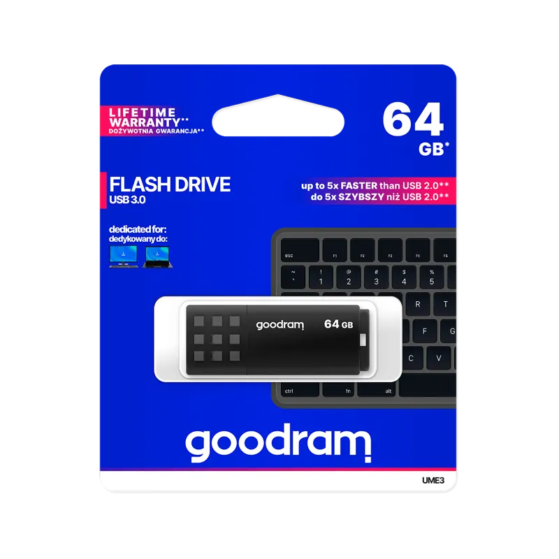 Pendrive Goodram USB 3.2 64GB czarny