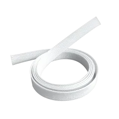 Peszel poliestrowy biały na kable A/V 1m/40mm
