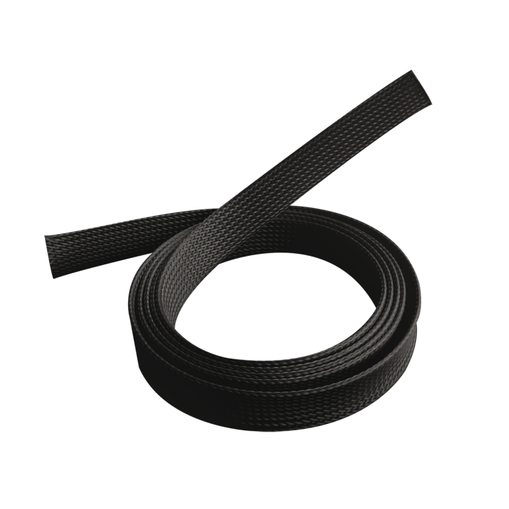 Peszel poliestrowy czarny na kable A/V 1m/40mm Peszel poliestrowy czarny na kable A/V 1m/40mm