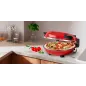 Piec do pizzy TEESA SUPREME + , 1200 W, 32 cm , okienko , wyjmowany kamień, sterowanie dwiema grzałkami Piec do pizzy TEESA SUPREME + , 1200 W, 32 cm , okienko , wyjmowany kamień, sterowanie dwiema grzałkami