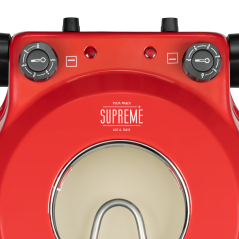 Piec do pizzy TEESA SUPREME + , 1200 W, 32 cm , okienko , wyjmowany kamień, sterowanie dwiema grzałkami