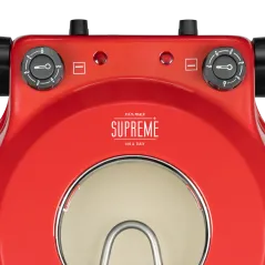 Piec do pizzy TEESA SUPREME + , 1200 W, 32 cm , okienko , wyjmowany kamień, sterowanie dwiema grzałkami