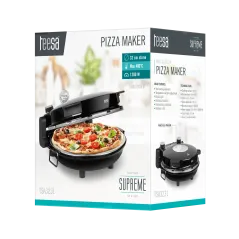 Piec do pizzy TEESA SUPREME, 1200 W, 32 cm , okienko , wyjmowany kamień