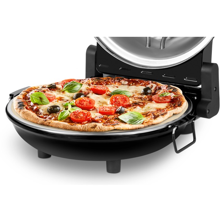 Piec do pizzy TEESA SUPREME, 1200 W, 32 cm , okienko , wyjmowany kamień Piec do pizzy TEESA SUPREME, 1200 W, 32 cm , okienko , wyjmowany kamień