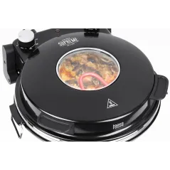 Piec do pizzy TEESA SUPREME, 1200 W, 32 cm , okienko , wyjmowany kamień