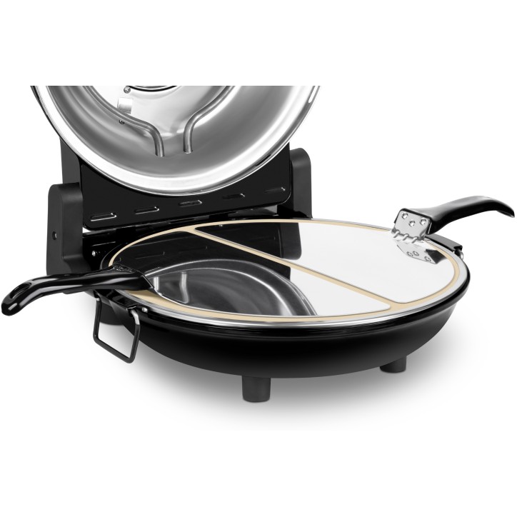 Piec do pizzy TEESA SUPREME, 1200 W, 32 cm , okienko , wyjmowany kamień Piec do pizzy TEESA SUPREME, 1200 W, 32 cm , okienko , wyjmowany kamień