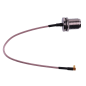 Pigtail /konektor MMCX / gniazdo N 20cm RG178 Pigtail /konektor MMCX / gniazdo N 20cm RG178