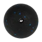 Piłka do masażu 12cm, kolor czarno-niebieski, materiał EPP, REBEL ACTIVE