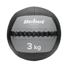 Piłka lekarska do ćwiczeń 3 kg REBEL ACTIVE