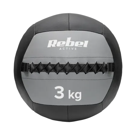 Piłka lekarska do ćwiczeń 3 kg REBEL ACTIVE