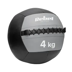Piłka lekarska do ćwiczeń 4 kg REBEL ACTIVE