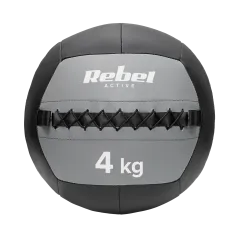 Piłka lekarska do ćwiczeń 4 kg REBEL ACTIVE