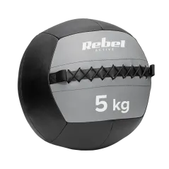 Piłka lekarska do ćwiczeń 5 kg REBEL ACTIVE