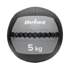 Piłka lekarska do ćwiczeń 5 kg REBEL ACTIVE