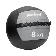 Piłka lekarska do ćwiczeń 8 kg REBEL ACTIVE