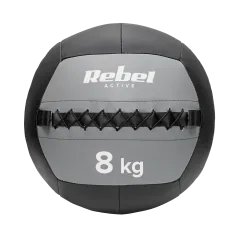 Piłka lekarska do ćwiczeń 8 kg REBEL ACTIVE