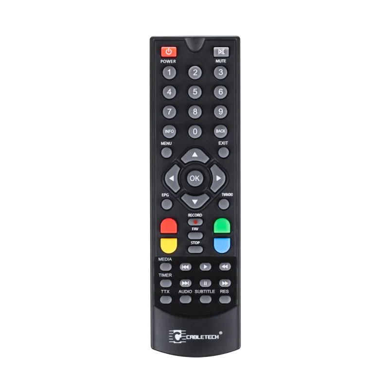 Pilot do tunerów DVB-T Cabletech URZ0083Q i URZ0194 Pilot do tunerów DVB-T Cabletech URZ0083Q i URZ0194