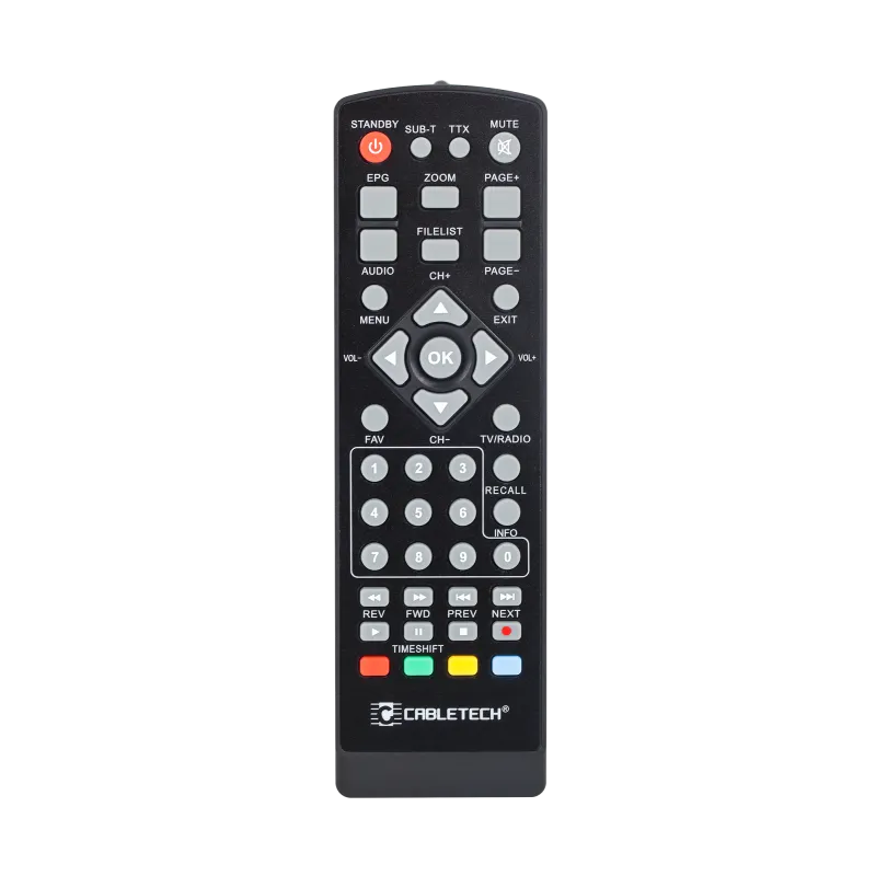 Pilot do tunerów DVB-T Cabletech URZ0326 Pilot do tunerów DVB-T Cabletech URZ0326