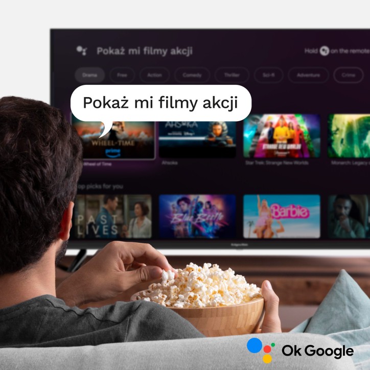 Pilot do TV Kruger&Matz Google TV Pilot do TV Kruger&Matz Google TV