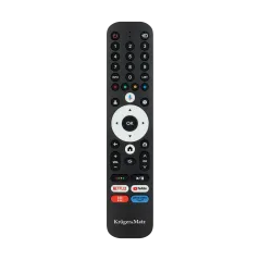 Pilot do TV Kruger&Matz Google TV z przyciskami numerycznymi