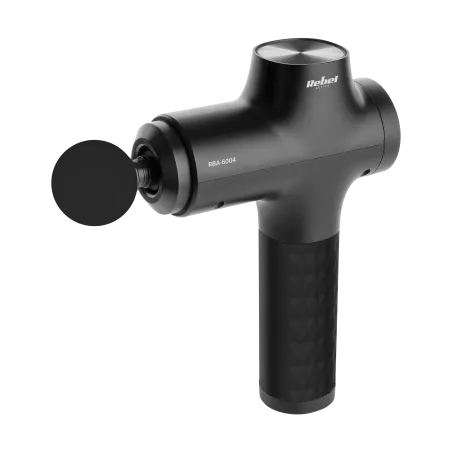 Pistolet do masażu, 8 nakladek, REBEL ACTIVE