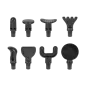 Pistolet do masażu, 8 nakladek, REBEL ACTIVE Pistolet do masażu, 8 nakladek, REBEL ACTIVE