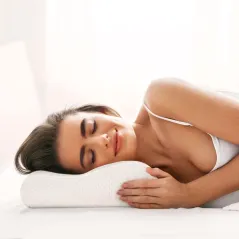 Poduszka ortopedyczna profilowana z pianki memory z żelem chłodzącym, REBEL ACTIVE