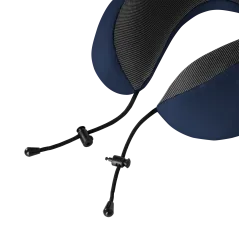 Poduszka turystyczna MEMORY Rebel Active - niebieska, Polska jakość