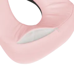 Poduszka turystyczna MEMORY, różowa, REBEL ACTIVE - Polska