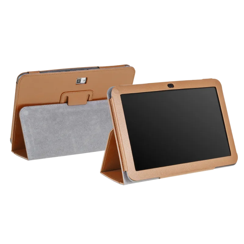 Pokrowiec skórzany brązowy na tablety 10,1" Kruger&Matz z serii KM1060 oraz KM1064