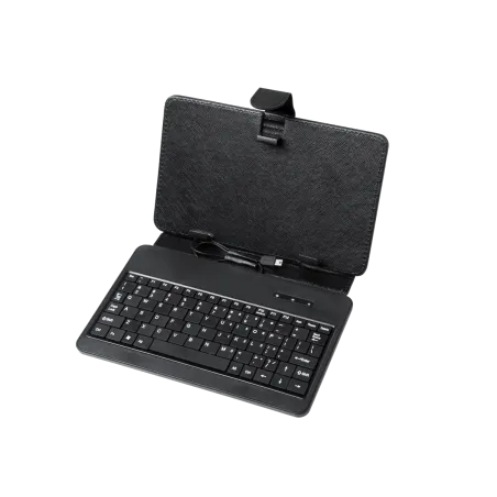 Pokrowiec uniwersalny do tabletów 7 cali z klawiaturą mini USB