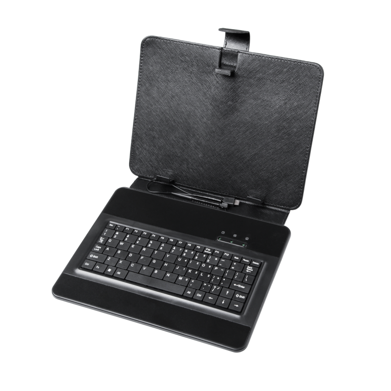 Pokrowiec uniwersalny do tabletów 9.7 cala z klawiatura micro USB