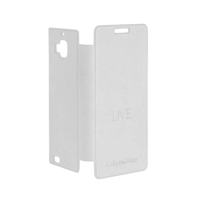 Pokrowiec z klapką Kruger&Matz przeznaczony do telefonów o przekątnej 4,5" Pokrowiec z klapką Kruger&Matz przeznaczony do telefonów o przekątnej 4,5"