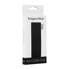 Pokrowiec z klapką Kruger&Matz przeznaczony do telefonów o przekątnej 4,5"