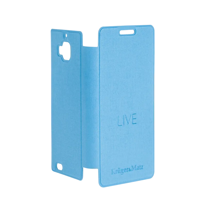 Pokrowiec z klapką Kruger&Matz przeznaczony do telefonów o przekątnej 4,5"